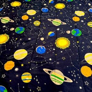 Twin Space Theme Comforter